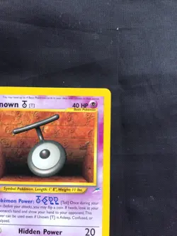 Pokemon Cards: Neo Destiny 1st Edition Common: Unown T 88/105 - Image 3