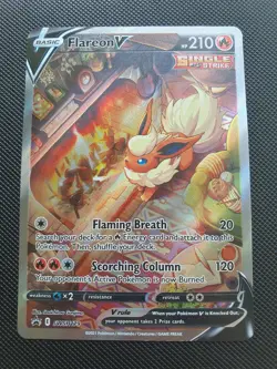 Flareon V SWSH179 - Black Star Promo - Alt Art - Pokemon TCG - Image 1