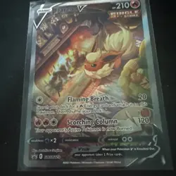 Flareon V SWSH179 - Black Star Promo - Alt Art - Pokemon TCG - Image 1