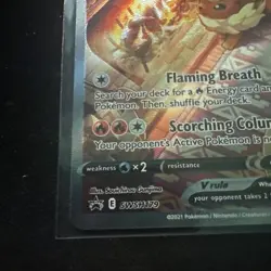 Flareon V SWSH179 - Black Star Promo - Alt Art - Pokemon TCG - Image 2