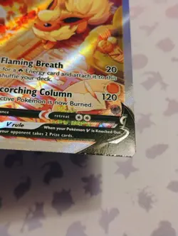 Flareon V SWSH179 Sword & Shield Pokemon TCG Promo NM - READ - Image 2
