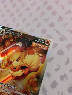 Flareon V SWSH179 Sword & Shield Pokemon TCG Promo NM - READ - Image 3