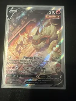 Pokemon TCG Flareon v SWSH179 Black Star Promo - Image 4