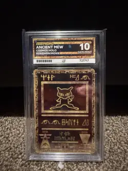 Pokemon Ancient Mew ACE 10 GEM MINT Holo 2000 Game Movie Promo Card 🔥 - Image 1