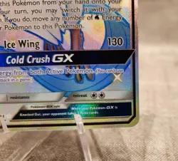 Pokemon TCG card Articuno GX SV54/SV94 Hidden Fates: Shiny Vault Holo NM Nice - Image 4