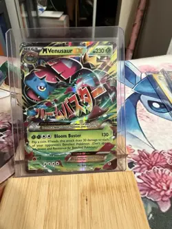 Pokemon Mega M Venusaur EX Holo Rare Card Generations 2/83 - Image 1