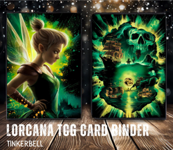 Disney Lorcana LoreBook Tinkerbell Card Book Portfolio Binder New, Sealed! - Image 1