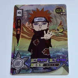 Pain | Naruto Trading Card QR-003 Holo Foil 1mm Thick Anime Cute Art Tc10 - Image 1