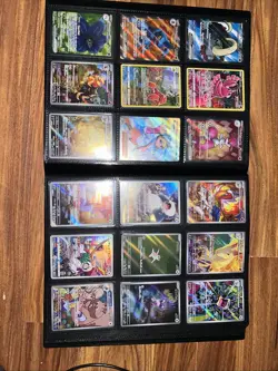 Binder Pokemon Card Collection Mixed AR English Japan Illustration Huge Lot 150! - Image 1
