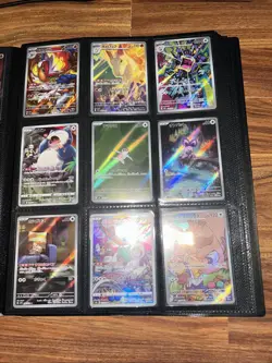 Binder Pokemon Card Collection Mixed AR English Japan Illustration Huge Lot 150! - Image 2