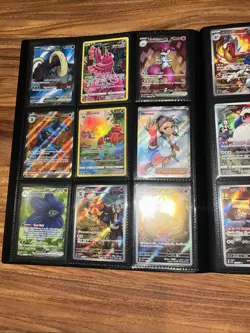 Binder Pokemon Card Collection Mixed AR English Japan Illustration Huge Lot 150! - Image 3