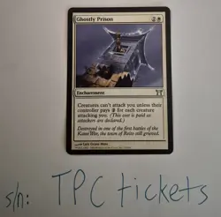 Ghostly Prison - Champions of Kamigawa - MTG Magic card - Near Mint NM - TCG $9 - Image 1