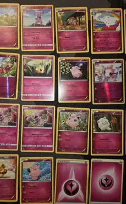 Pokemon Fairy Type Lot Of 64 Cards Nm - Dmg. - Image 5