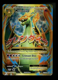 M Charizard EX 101/108 XY Evolutions 2016 Full Art Holo Pokemon Card TCG - Image 1