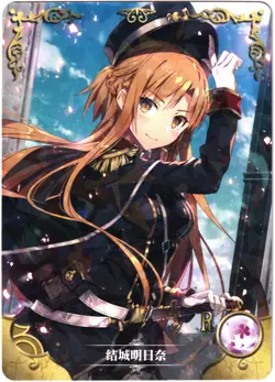 Goddess Story TCG card - Asuna Yuuki - Sword Art Online - R - NS-11R-10 waifu - Image 1