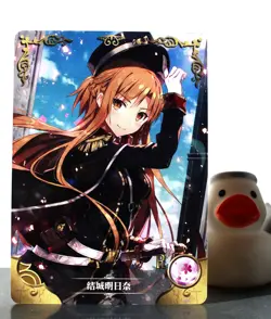 Goddess Story TCG card - Asuna Yuuki - Sword Art Online - R - NS-11R-10 waifu - Image 4