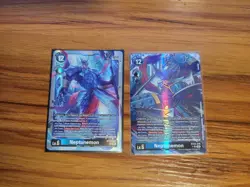 Digimon Card Game Time Stranger Neptunemon BT24-030 SR Alternate Art NM + Bonus - Image 1