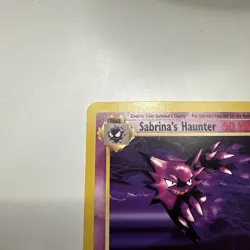 Pokemon Card - Sabrina's Haunter Gym Heroes 58/132 Uncommon 1st Edition - Image 5
