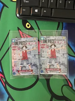 IN HAND One Piece Monkey D. Luffy US College Basketball Promo Card Rutgers - Image 1