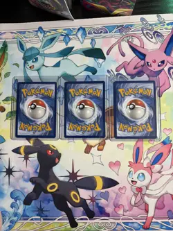 Pokemon: Lot of 3 Ultra Rare Full Art Cards NM Condition! - Image 2