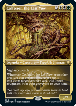 Colfenor, the Last Yew (Showcase) FOIL Commander Legends NM CARD ABUGames - Image 1