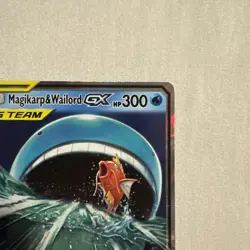 Magikarp & Wailord GX - SM166 - Black Star Promo - Pokemon Card - NM/M - Image 2