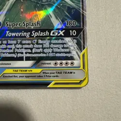 Magikarp & Wailord GX - SM166 - Black Star Promo - Pokemon Card - NM/M - Image 3