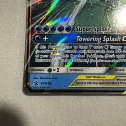 Magikarp & Wailord GX - SM166 - Black Star Promo - Pokemon Card - NM/M - Image 4