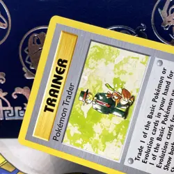 POKEMON TRADER 77/102 Base Set NM 1st EDITION Shadowless Pokemon TCG card - Image 3