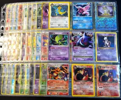 Lot of 90 ALL HOLO Vintage Pokemon Card Binder Collection - Image 1