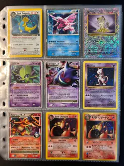 Lot of 90 ALL HOLO Vintage Pokemon Card Binder Collection - Image 2