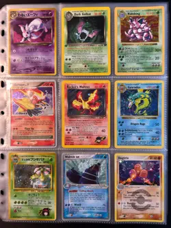 Lot of 90 ALL HOLO Vintage Pokemon Card Binder Collection - Image 4