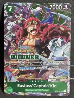 Eustass"Captain"Kid Treasure Cruise Winner Pack Vol. 5 One Piece Promotion Cards - Image 1
