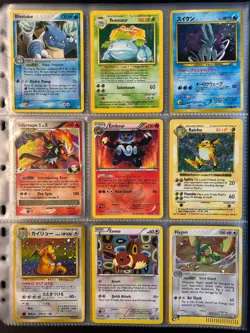 Lot of 90 ALL HOLO Vintage Pokemon Card Binder Collection - Image 4