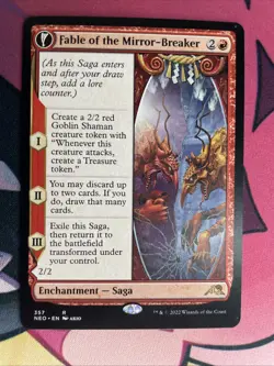 MTG Fable of the Mirror-Breaker - Reflection of Kiki-Jiki 357 - Showcase Normal - Image 2
