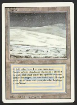 ***Tundra*** MTG Revised Magic Kid Icarus - Image 1