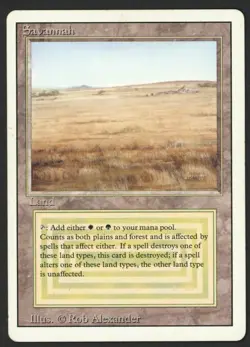 ***Savannah (Light Ring Ding)*** MTG Revised Magic Kid Icarus - Image 1