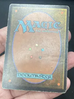 ***Badlands Signed (Ring Ding & Wear) MTG Revised Rob Alexander Magic Kid Icarus - Image 4