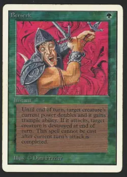 ***Unlimited Berserk*** MTG Unlimited Magic Kid Icarus - Image 1