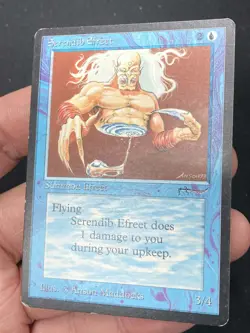 ***Serendib Efreet (Light Indent)*** MTG Arabian Nights Magic Kid Icarus - Image 3