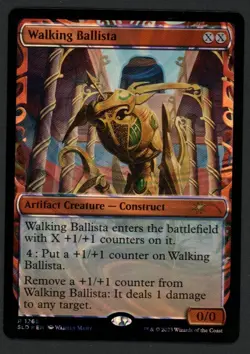 ***Halo FOIL Walking Ballista Masterpiece Secret Lair MTG Promo Magic Kid Icarus - Image 1
