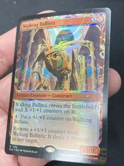 ***Halo FOIL Walking Ballista Masterpiece Secret Lair MTG Promo Magic Kid Icarus - Image 3