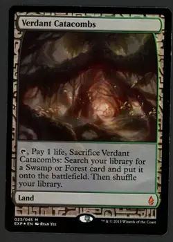 ***FOIL Verdant Catacombs Expedition*** MTG Zendikar Magic Kid Icarus - Image 1