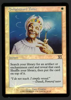 ***FOIL Enlightened Tutor Promo*** MTG Promo Magic Kid Icarus - Image 1