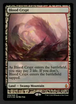 ***FOIL Blood Crypt Expedition*** MTG Zendikar Magic Kid Icarus - Image 1