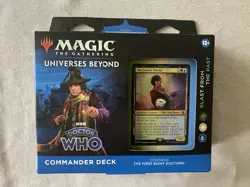 Classic Doctor Who Magic the Gathering Blast from the Past Commander Deck Sealed - Image 1