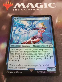 Mtg. 2x Quistis Trepe. Foil. Final Fantasy. Pack Fresh - Image 1