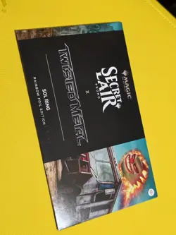 MTG Secret Lair PlayStation TWISTED METAL Sol Ring Rainbow Foil Edition - Image 1