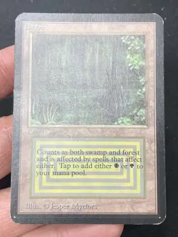 ***Alpha Bayou (Ring Ding & Pen Ink Line)*** MTG Alpha Magic Kid Icarus - Image 3