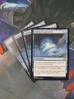 Roiling Dragonstorm x 4 | 7% Off 2+ | Tarkir: Dragonstorm | NM | MTG - Image 1